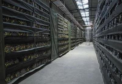 A mining farm layout