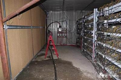 An advanced mining rig setup, illustrating the practical application of financing for enhanced crypto mining efficiency